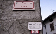 01 Colere, Via Larga, inizio escursione